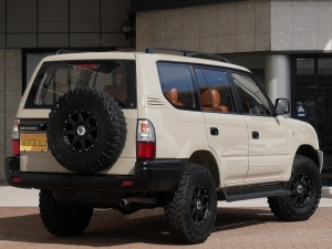 ランクルプラドFD-classic　TOYOTAロゴグリル　フラットシート