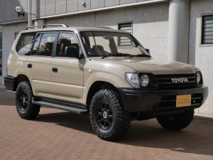 ランクルプラドFD-classic　TOYOTAロゴグリル　フラットシート