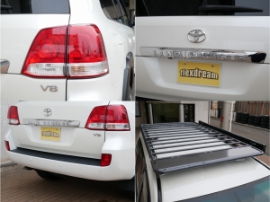 ランクル２００オフロードLOOKカスタム　TOYOTAグリル　ブッシュワーカー
