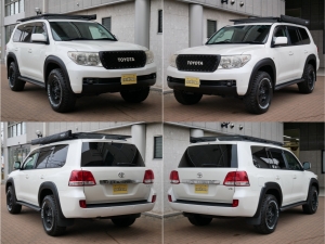 ランクル２００オフロードLOOKカスタム　TOYOTAグリル　ブッシュワーカー