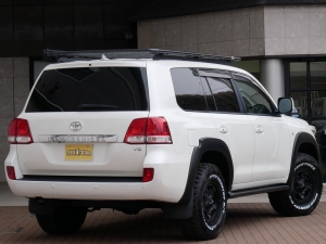 ランクル２００オフロードLOOKカスタム　TOYOTAグリル　ブッシュワーカー