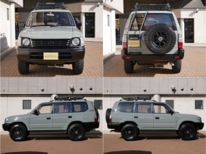 ランクルプラドディーゼルターボ　ワンオーナー　FD-classic