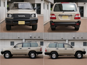 ランクル１００FD-classic　丸目フェイス　PENDLETON
