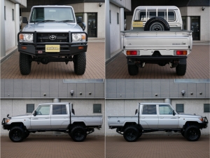 ランクル７０ARBバンパー　リフトアップ　ブラッドレーV