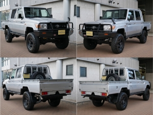 ランクル７０ARBバンパー　リフトアップ　ブラッドレーV