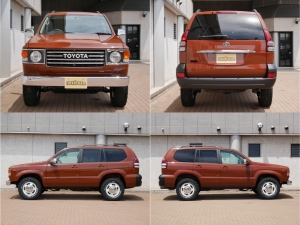 ランクルプラドFD-classic126　丸目フェイス　PENDLETON