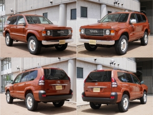 ランクルプラドFD-classic126　丸目フェイス　PENDLETON