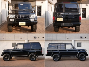 ランクルプラドリフトUP　メッキTOYOTAロゴグリル