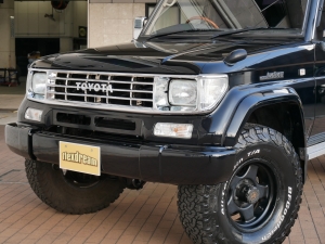 ランクルプラドリフトUP　メッキTOYOTAロゴグリル