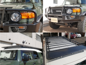 ＦＪクルーザーARMYグリーン　トレイル仕様