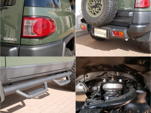 ＦＪクルーザーARMYグリーン　トレイル仕様