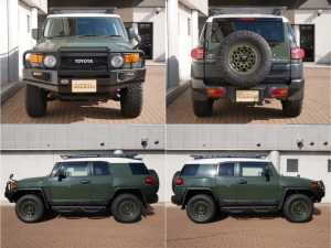 ＦＪクルーザーARMYグリーン　トレイル仕様