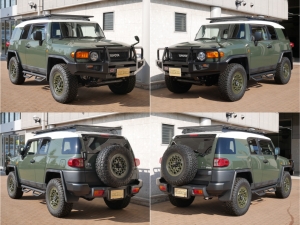 ＦＪクルーザーARMYグリーン　トレイル仕様