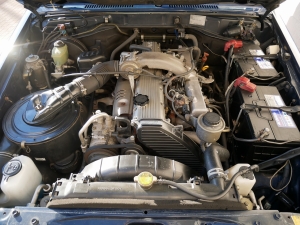 ランクル７０後期HZJ76V　輸出仕様カスタム　ARBラック