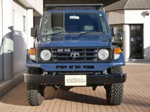 ランクル７０後期HZJ76V　輸出仕様カスタム　ARBラック
