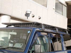 ランクル７０後期HZJ76V　輸出仕様カスタム　ARBラック