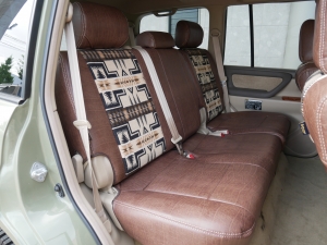 ランクル１００丸目フェイス　ARBルーフラック　PENDLETON