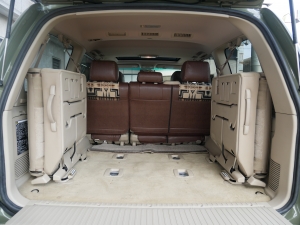 ランクル１００丸目フェイス　ARBルーフラック　PENDLETON