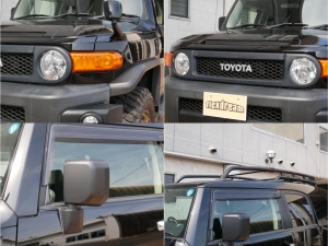 ＦＪクルーザールーフ同色ペイント　リフトアップ