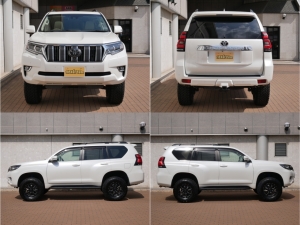 ランクルプラド後期型　本革シート　サンルーフ