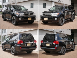ランクル２００中期型　６速AT　本革シート