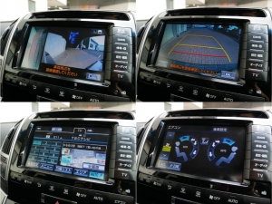 ランクル２００中期型　６速AT　本革シート