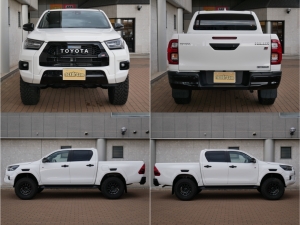 ハイラックスJAOSリフトアップ　KMC17インチ