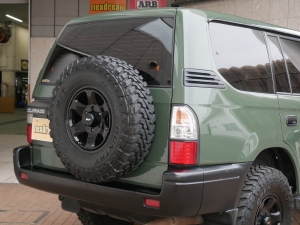 ランクルプラド95系FD-classic　丸目フェイス　コーデュロイシートカバー