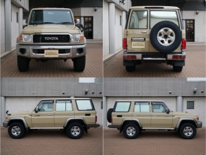 ランクル７０前後デフロック　新作オープンカントリーRTトレイル