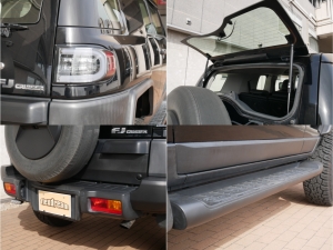 ＦＪクルーザー新車アウトレットブラックコンプリート　リアデフロック