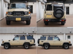 ランクル７０再再販70　ARB4x4カスタム　人気のベージュ