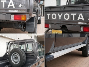 ランクル７０希少カラー　低走行　TOYOTAロゴグリル
