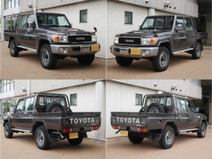 ランクル７０希少カラー　低走行　TOYOTAロゴグリル