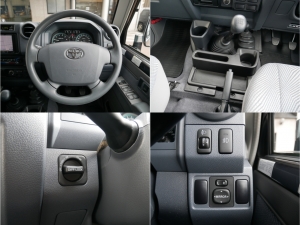 ランクル７０希少カラー　低走行　TOYOTAロゴグリル