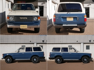 ランクル８０FD-classic　丸目フェイス　ツートンカラー