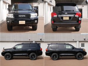 ランクル２００リフトアップ　TOYOTAロゴグリル