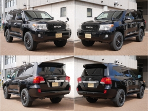 ランクル２００リフトアップ　TOYOTAロゴグリル