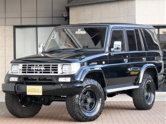 ランクルプラド78系リフトUP　メッキTOYOTAロゴグリル
