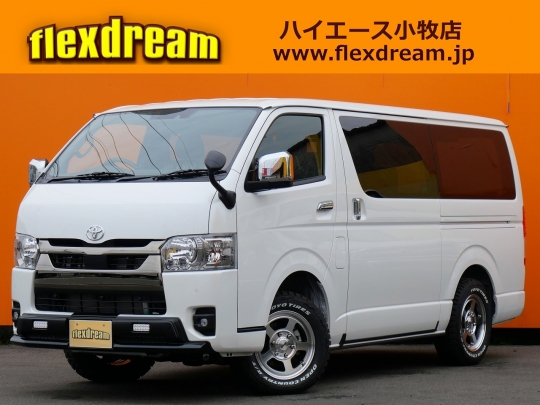 ハイエースＶディーゼル4WD　車中泊　跳ね上げ式ベッドキット