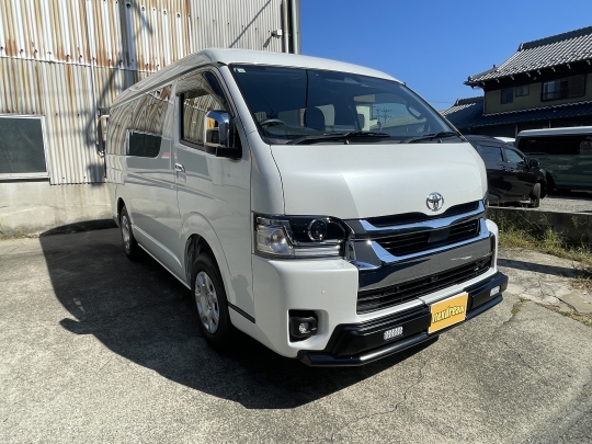 ハイエースＷ１０人乗り　車中泊できる街乗り仕様車
