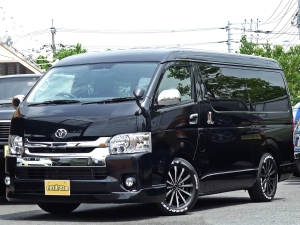 ハイエースワゴン車中泊　前向き9人乗り　スライドレール
