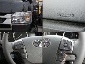 ハイエースバンダークプライム2　ディーゼル4WD　衝突被害軽減ブレーキ