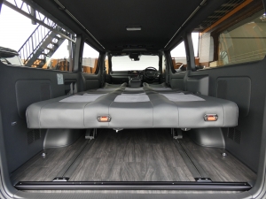 ハイエースバンflexdreamライトキャンピングカー　S-GL4ナンバー8人乗り仕様車