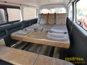 ハイエースワゴン新車ハイエース　flexdreamライトキャンピングカー
