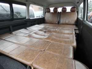 ハイエースワゴンflexdreamライトキャンピングカー　10人乗りワゴン　車中泊できる街乗り仕様車