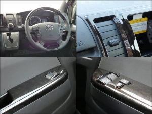 ハイエースバンS-GLダークプライム2　ディーゼル2WD　ローダウンカスタム済み