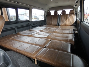 ハイエースＷ10人乗りワゴン　車中泊できる街乗り仕様車