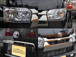 ハイエースバンハイエース　新車　S-GLダークプライム2　カスタム