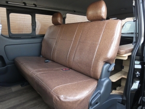 ハイエースバンflexdream丸目クラシックカスタム　ライトキャンピングカー