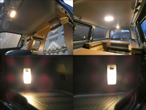 ハイエースバンflexdream丸目クラシックカスタム　ライトキャンピングカー